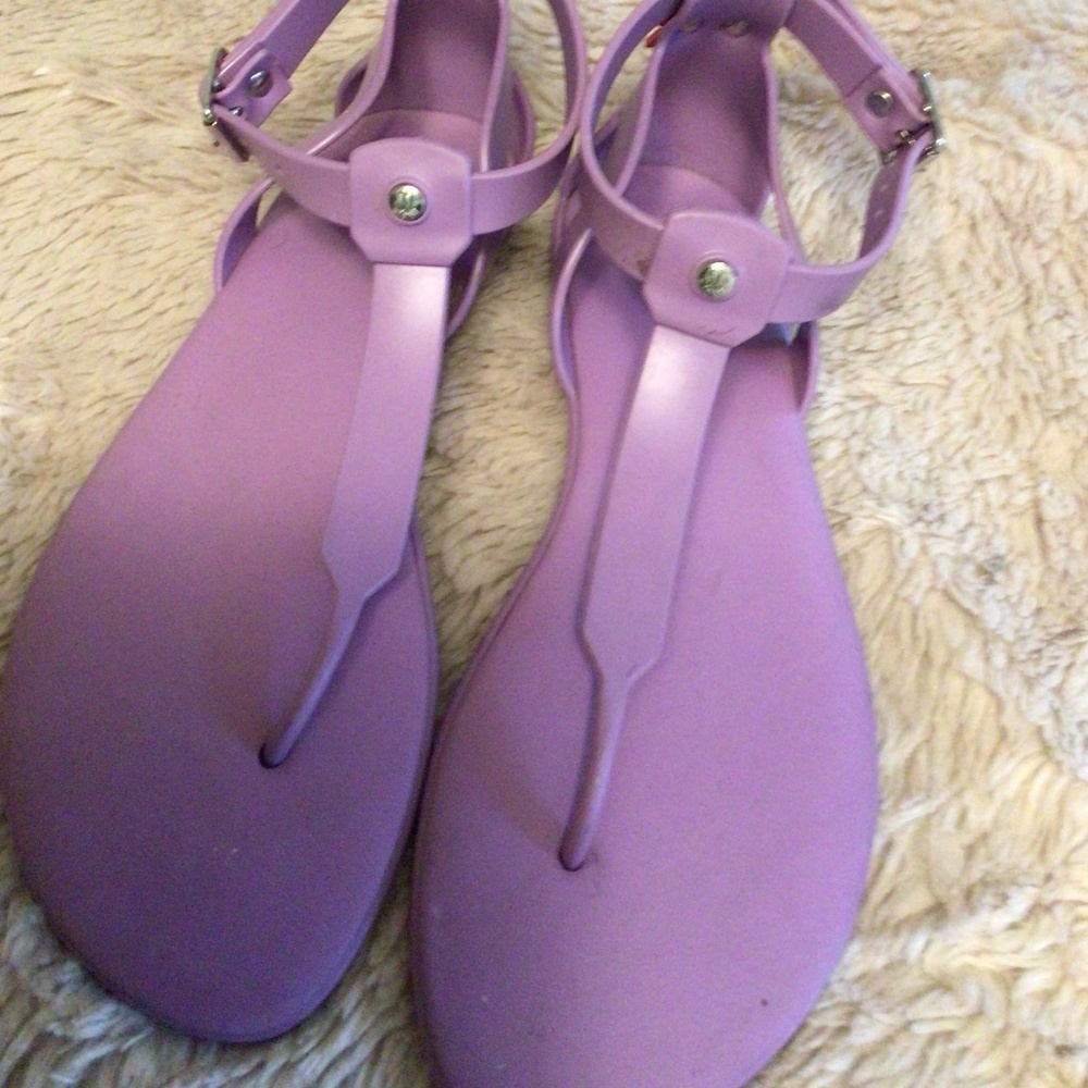 Hunter Jelly thong sandals SZ 8